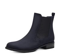 MARCO TOZZI Stivaletti Chelsea Donna Eleganti Bassi, Dk.Navy, 40 EU