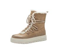 MARCO TOZZI stivaletti da donna con allacciatura, fodera e zip color marrone (taupe comb) 42 EU