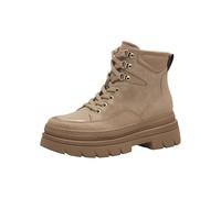 MARCO TOZZI Stivaletti da Donna con Lacci 2-26297-43, Stivali alla Moda, Tortora Comb, 38 EU