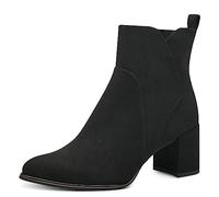 MARCO TOZZI stivaletti da donna con tacco, design a punta e zip color nero (black) 42 EU