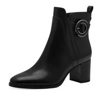 MARCO TOZZI Stivaletti da Donna con Zip e Slip 2-25319-43, Stivali alla Moda, Nero, 36 EU