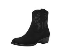 MARCO TOZZI Stivaletti da Donna con Zip e Slip 2-25323-43, Stivali Western, Nero, 38 EU