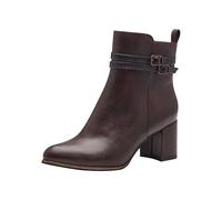 MARCO TOZZI Stivaletti da Donna con Zip e Slip 2-25332-43, Mocca Comb, 40 EU