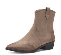 MARCO TOZZI Stivaletti da Donna con Zip e Slip 2-25340-43, Stivali Western, Talpa, 40 EU