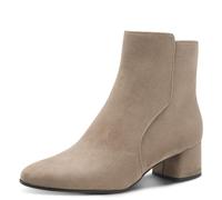 MARCO TOZZI Stivaletti da Donna con Zip e Slip 2-25364-43, Pietra, 36 EU