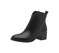 MARCO TOZZI Stivaletti da Donna con Zip e Slip 2-25381-43, Stivali alla Moda, Nero, 36 EU