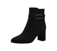 MARCO TOZZI stivaletti da donna vegani con tacco e design a punta color nero (black) 41 EU