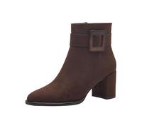 MARCO TOZZI stivaletti da donna vegani con tacco e zip color marrone (cafe comb) 37 EU