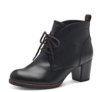 MARCO TOZZI Stivaletti Donna con Lacci Eleganti, Black Comb, 38 EU
