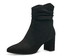 MARCO TOZZI Stivaletti Donna con Tacco Eleganti Tacco a Blocco, Black, 39 EU