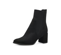 MARCO TOZZI Stivaletti Donna con Tacco Eleganti con Fascetta in Tessuto, Black, 36 EU