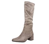 Marco Tozzi Stivali Al Ginocchio Con Cerniera Sabbia - Donna Scarpe Stivali