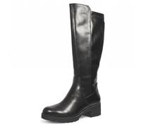 Marco Tozzi Stivali Al Ginocchio Con Tacco Largo Nero - Taglia 40 [25.1cm] Donna