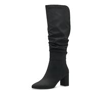 MARCO TOZZI Stivali Alti Donna con Tacco al Ginocchio Eleganti, Black, 37 EU