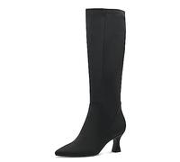 MARCO TOZZI Stivali Alti Donna con Tacco al Ginocchio Eleganti, Black, 38 EU