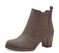 MARCO TOZZI stivali Chelsea da donna senza chiusure con tacco color marrone (pepper) 37 EU