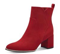 MARCO TOZZI Stivaletti 2-25095-41, Stivali alla Moda Donna, Rosso Scuro, 40 EU