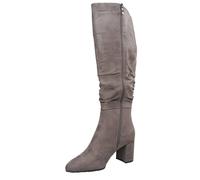 Marco Tozzi Stivali In Tessuto Con Cerniera Grigio - Donna Scarpe Stivali