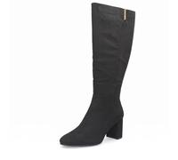 Marco Tozzi Stivali In Tessuto Con Cerniera Nero - Taglia 40 [25.1cm] Scarpe