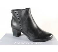 Marco Tozzi Stivali Stivaletti Nero Pelle 25388 Nuovo