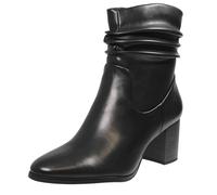 Marco Tozzi Tronchetti Con Tacco Medio Nero - Donna Scarpe Tronchetti