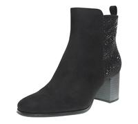 Marco Tozzi Tronchetti In Tessuto Con Tacco E Cerniera Nero - Taglia 37 [23.2cm]