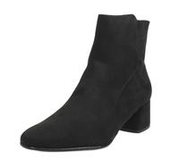 Marco Tozzi Tronchetti In Tessuto Nero - Taglia 37 [23.2cm] Scarpe Donna
