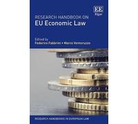 Marco Ventoruzzo Research Handbook on EU Economic Law (Copertina rigida)