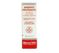 Marco Viti - Argento Proteinato 1% Confezione 10 Ml (Scadenza Prodotto 01/10/2026)