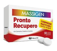 MARCO VITI FARMACEUTICI SpA MASSIGEN PRONTO RECUPERO 18 COMPRESSE MASTICABILI