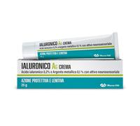 Marco Viti - Ialuronico AG Crema, 25 g, Acido Ialuronico 0,2% e Argento Metallico 0,1%, Azione Protettiva e Antibatterica, Lenitiva e Calmante, Per Pelli Reattive, Zone Circostritte di Viso e Corpo