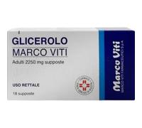 Marco Viti - Marco Viti Glicerolo Adulti 2250 mg - Contro La Stitichezza 18 Supposte
