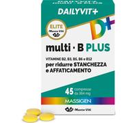 Marco Viti Massigen Daily Multi B Plus 45 Compresse - Integratore Di Vitamine Del Gruppo B