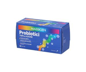 Marco Viti - Massigen Probiotici - Tripla Azione - 10 Flaconcini da 8ml