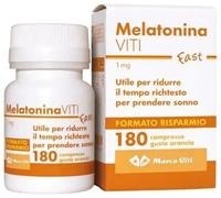 Marco Viti - Melatonina Viti Fast 180 Compresse - Integratore Per Il Sonno
