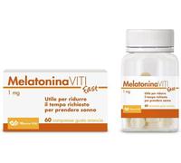 Marco Viti Melatonina Viti Fast 1 mg Integratore Per il Sonno 60 Compresse