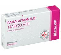 Paracetamolo Marco Viti 20 Compresse 500mg