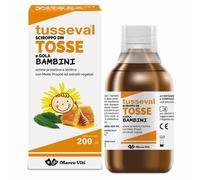 TUSSEVAL SCIROPPO TOSSE BAMBINI 200 ML
