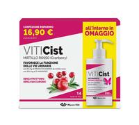 Viticist Promo Speciale Integratore 14 bustine In omaggio Detergente intimo