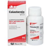 marco viti Viti Colesterolo Integratore Per Il Metabolismo Dei Lipidi 90 Perle
