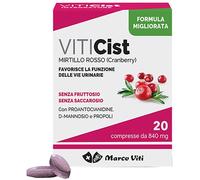 Marco Viti VitiCist Mirtillo 20 Compresse Integratore Per Le Vie Urinarie