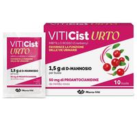 Marco Viti VitiCist URTO Integratore di Mirtillo Vie Urinarie, 10 Bustine NEW