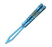 MARCOLO Multitool con serratura a molla, spazzola strumento in acciaio inox blu