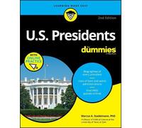 Marcus A. Stadelman U.S. Presidents For Dummies with Online Practic (Tascabile)