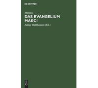 Marcus Das Evangelium Marci (Copertina rigida)
