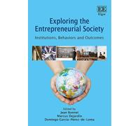 Marcus Dejardin Exploring the Entrepreneurial Society (Copertina rigida)
