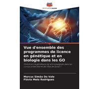 Marcus Simão Do Vue d'ensemble des programmes de licence en génétiqu (Tascabile)
