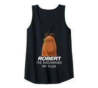 Marcus The Worm Robert Ho scaricato Il Mio Umorismo Fluido da Giocatore Canotta, Donna, Nero, XL