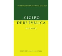 Marcus Tullius Cicero Cicero: De re publica (Tascabile)