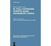 Marcus Tullius Cicero de Finibus Bonorum Et Malorum (Copertina rigida)